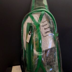 One strap see through bag